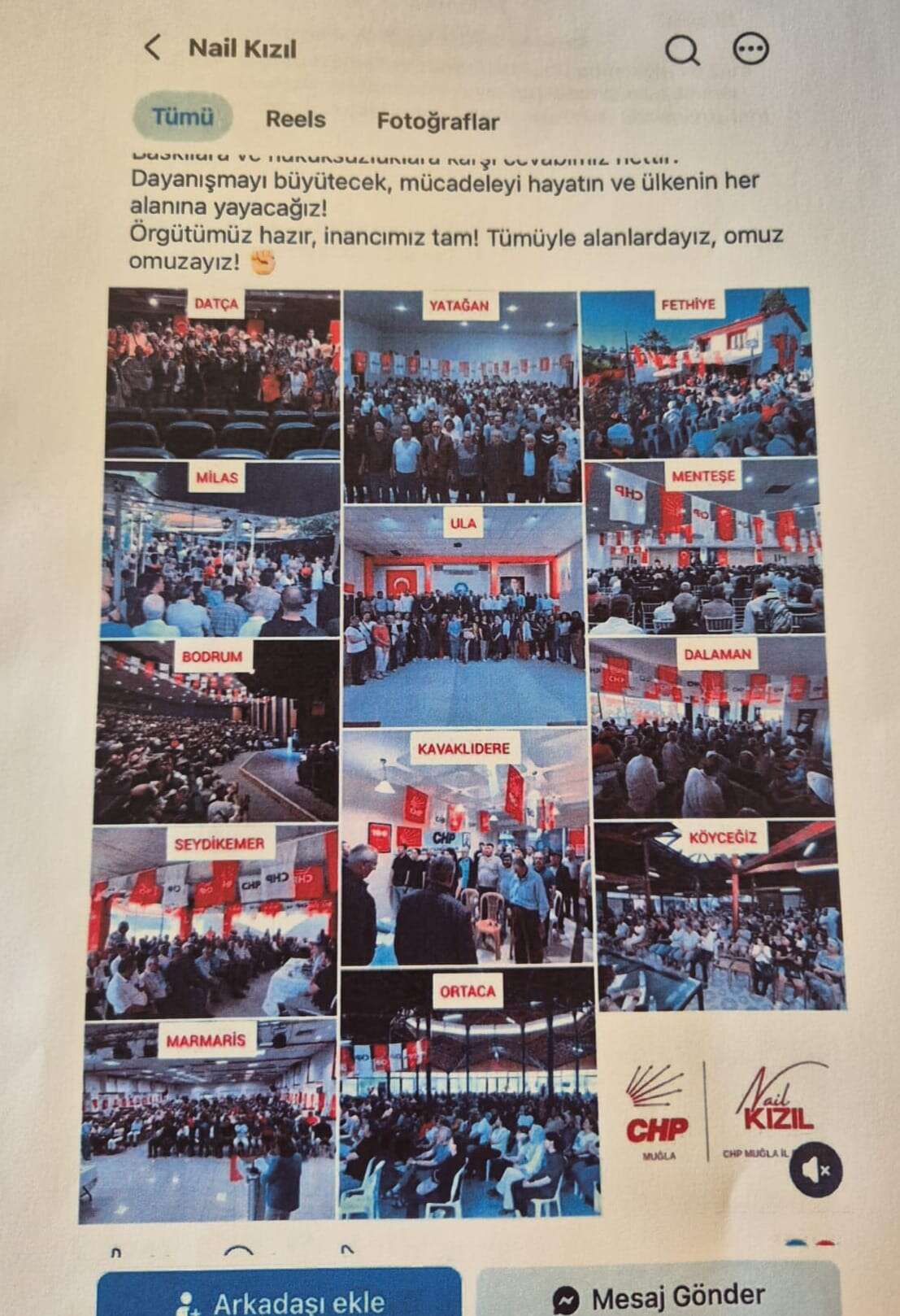 CHP Muğla Eski İl Başkanı Nail Kızıl'ın Disiplin Sevkine İlişkin Gerekçeler Ortaya Çıktı 1